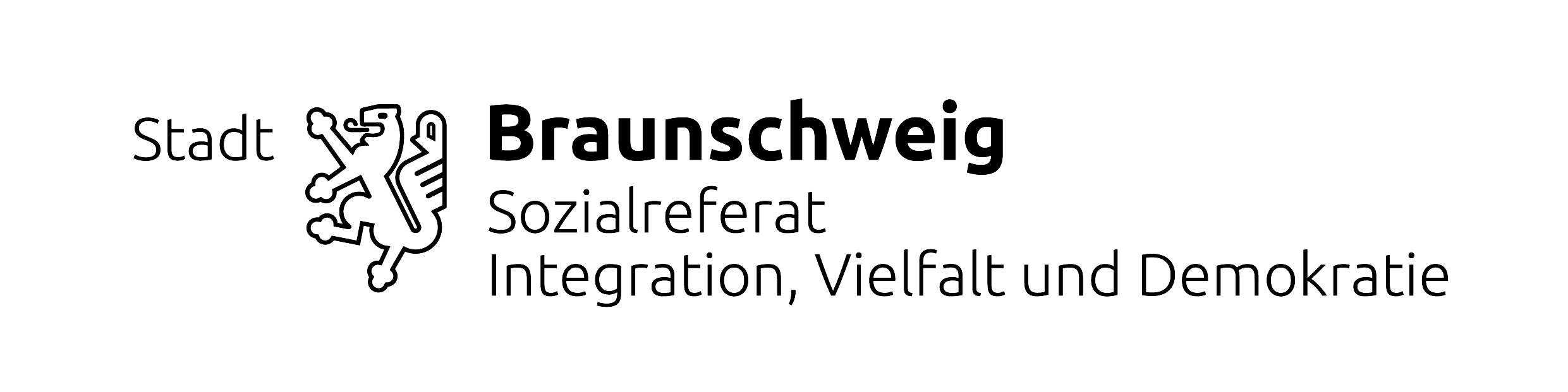 Das Logo der Stadt Braunschweig, Sozialfreferat.